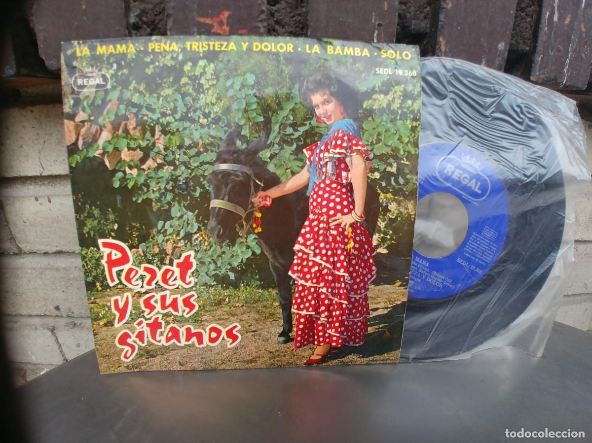 Discos de vinilo: PERET Y SUS GITANOS-EP LA MAMA +3 - Foto 1