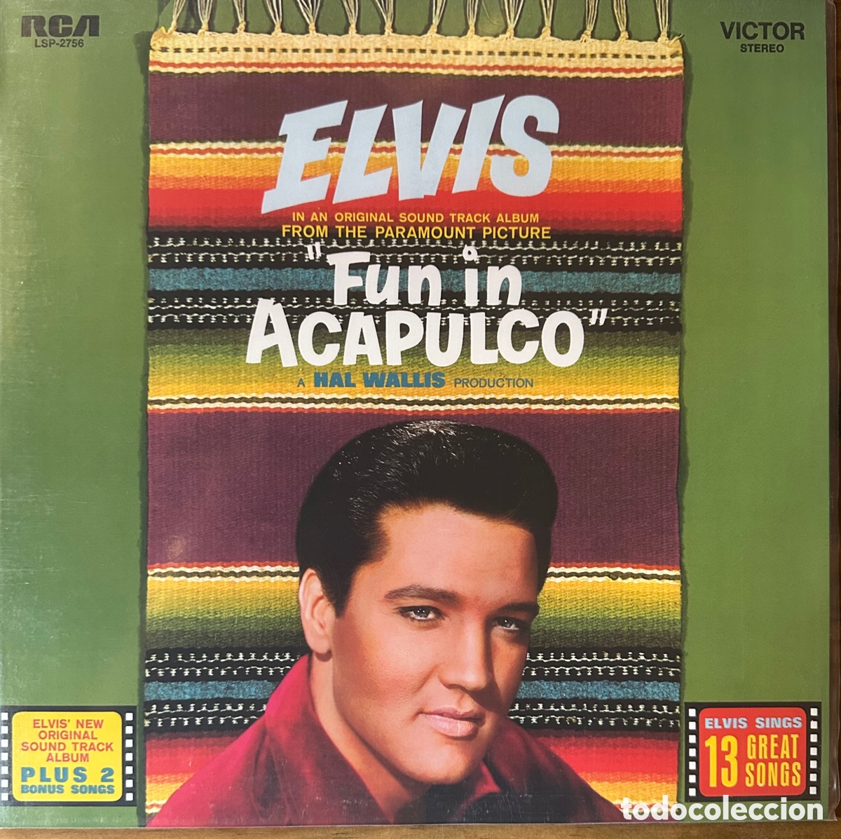 Discos de vinilo: ELVIS PRESLEY. FUN IN ACAPULCO. A&ntilde;o 2010 - Foto 1
