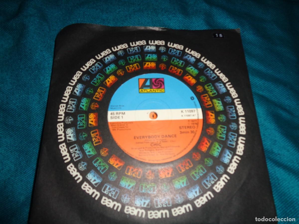 Discos de vinilo: CHIC. EVERYBODY DANCE / YOU CAN GET BY. ATLANTIC, 1978. UK. GENERIC. IMPECABLE(#) - Foto 1