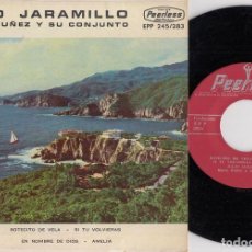 Discos de vinilo: JULIO JARAMILLO - BOTECITO DE VELA - EP DE VINILO EDICION MEJICANA CAJA - 10