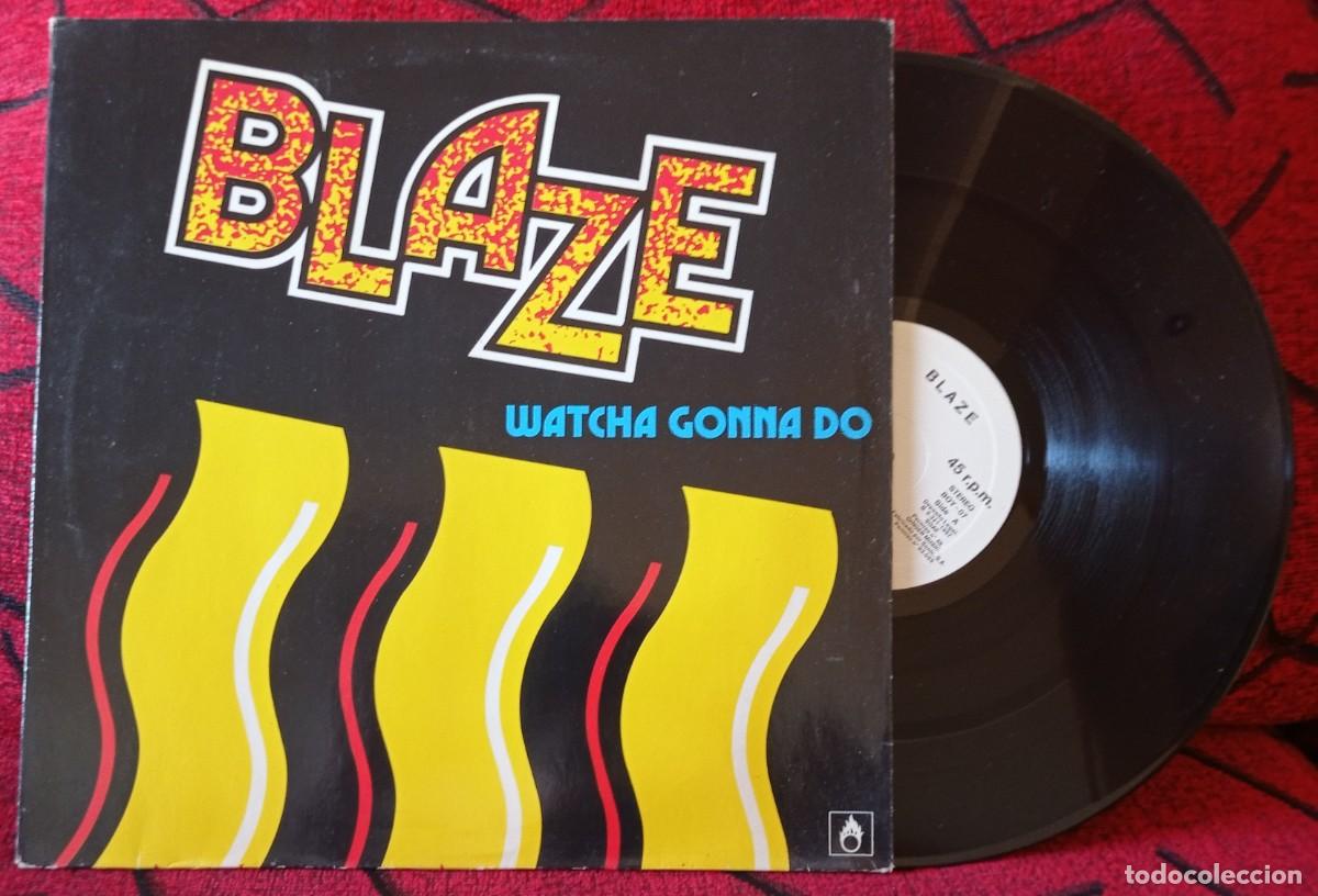 Discos de vinilo: BLAZE ** Whatcha Gonna Do ** 1987 MAXI SINGLE VINILO - Foto 1