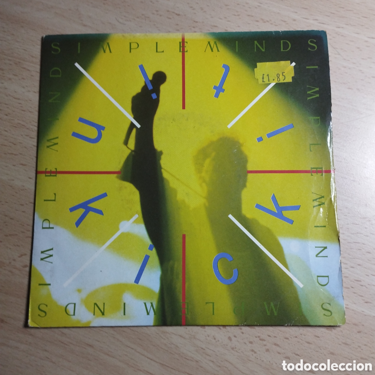 Discos de vinilo: Single 7&rdquo; Simple Minds 1989 Kick It in + remix - Foto 1