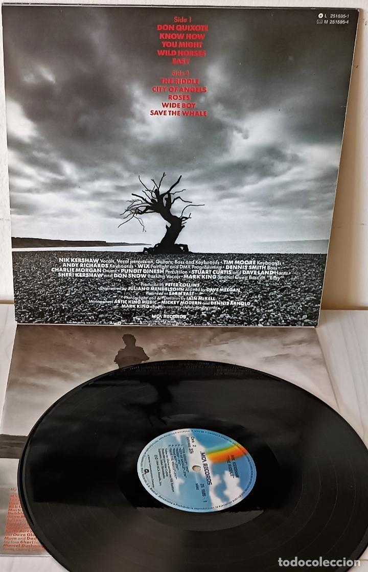 Discos de vinilo: NIK KERSHAW - THE RIDDLE MCA PROMOCIONAL - 1984 - Foto 2