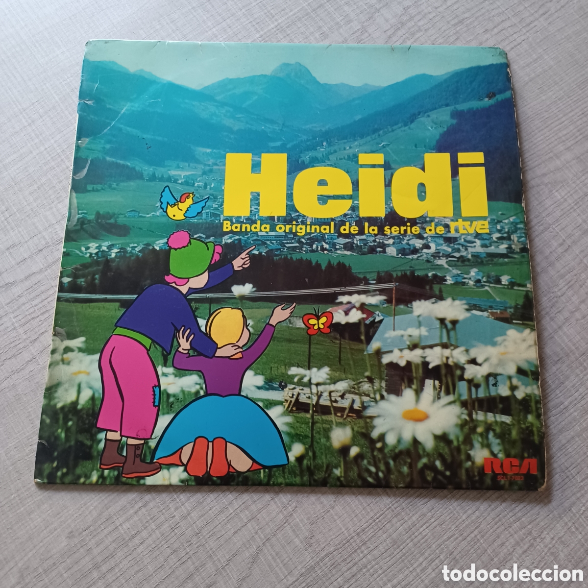 Discos de vinilo: HEIDI BANDA SONORA ORIGINAL RTVE 1976. - Foto 1