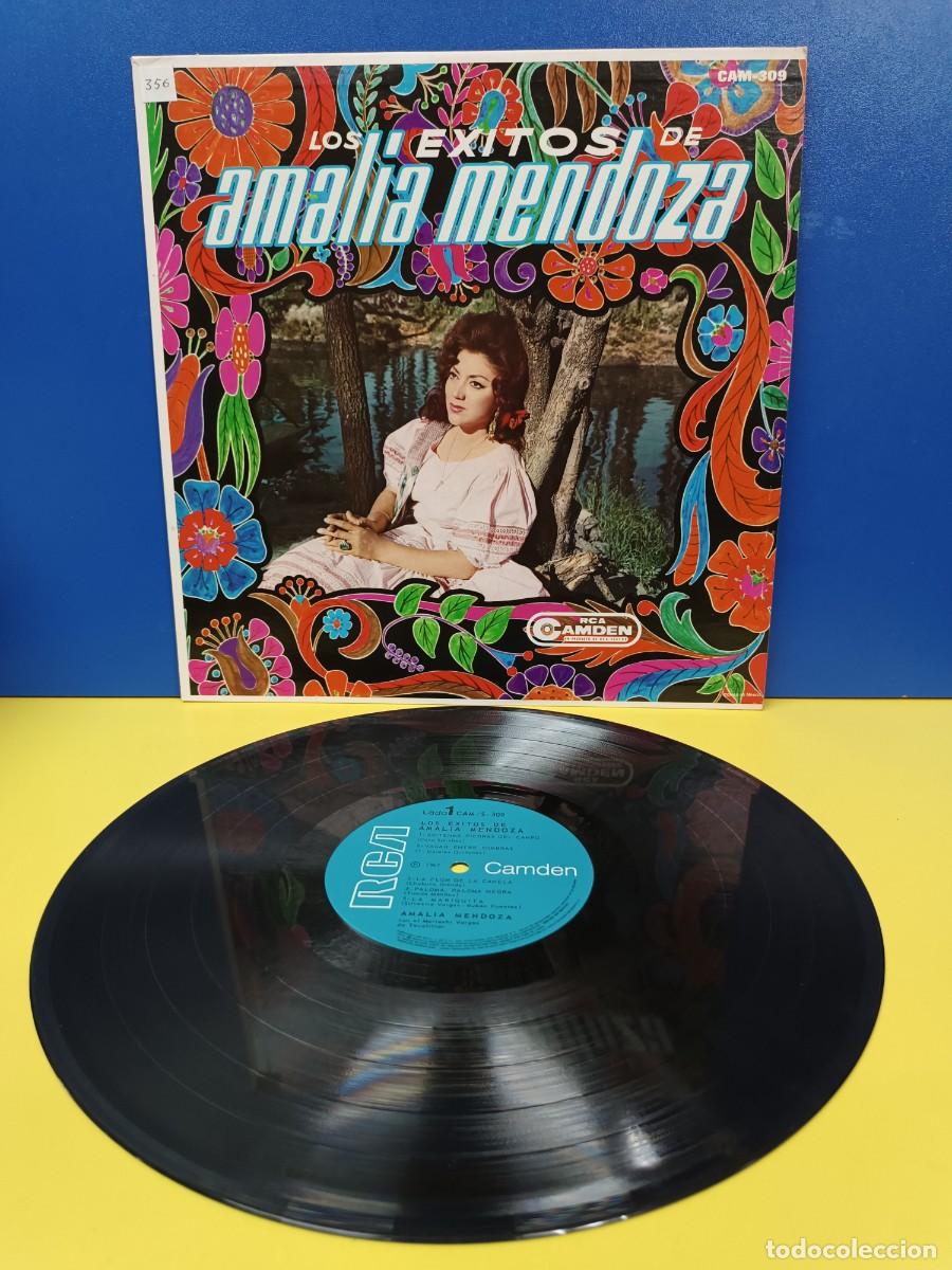 Discos de vinilo: LOS EXITOS DE AMALIA MENDOZA - DISCO DE VINILO - Foto 1