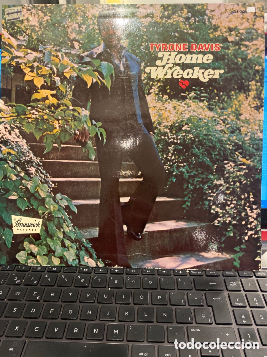 Discos de vinilo: TYRONE DAVIS - HOME WRECKER LP PROMO - Foto 1