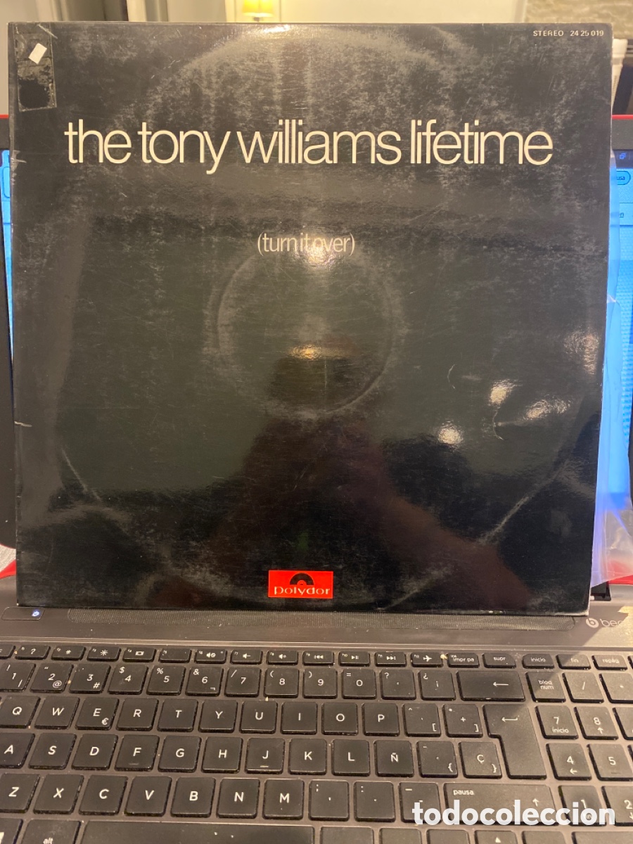 Discos de vinilo: TONY WILLIAMS LIFETIME - TURN IT OVER LP SPAIN