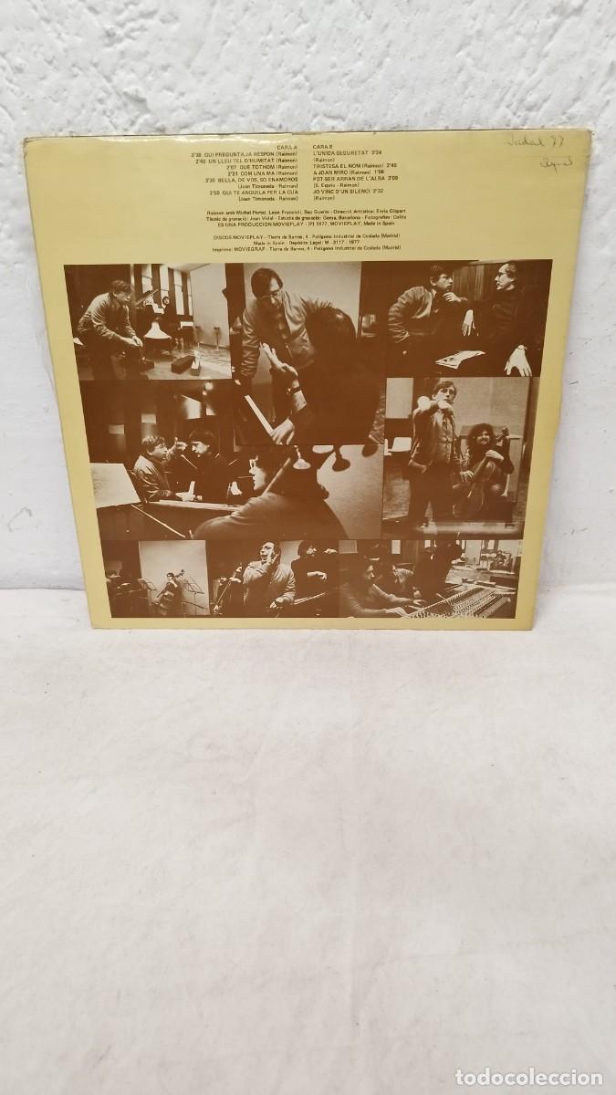 Discos de vinilo: Raimon &ndash; Lliurament Del Cant - VINILO LP SIN USO - - Foto 4