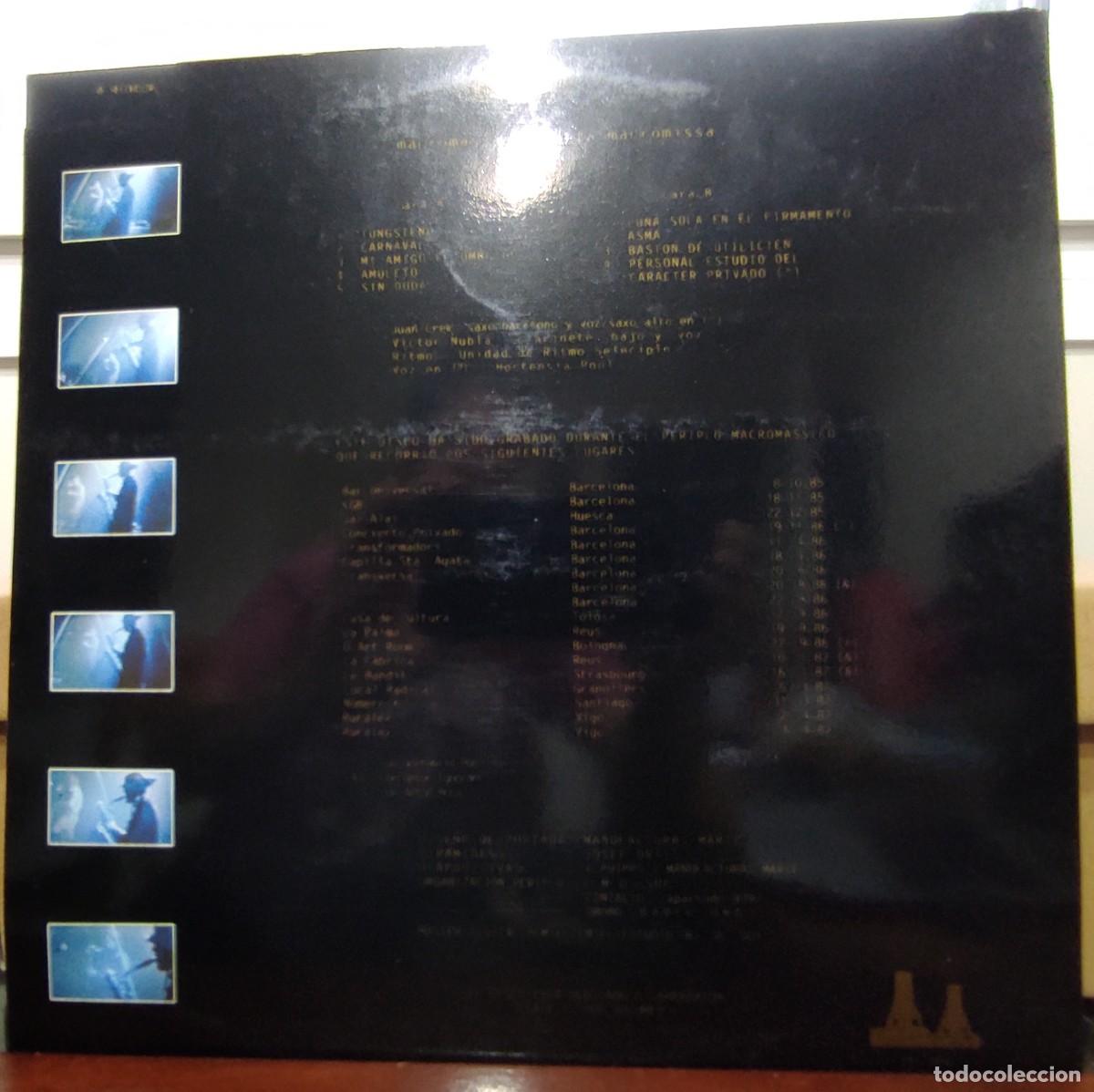 Discos de vinilo: Macromassa &lrm;&ndash; Presenta: Macromissa . discos Esplendor Geometrico 1987 - Foto 2