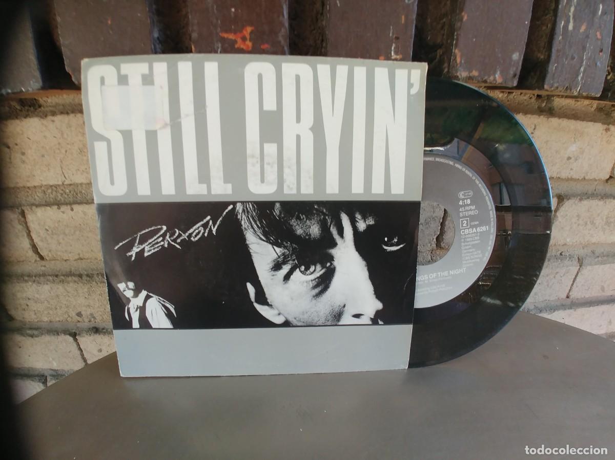 Discos de vinilo: PERXON-SINGLE STILL CRYIN - Foto 1