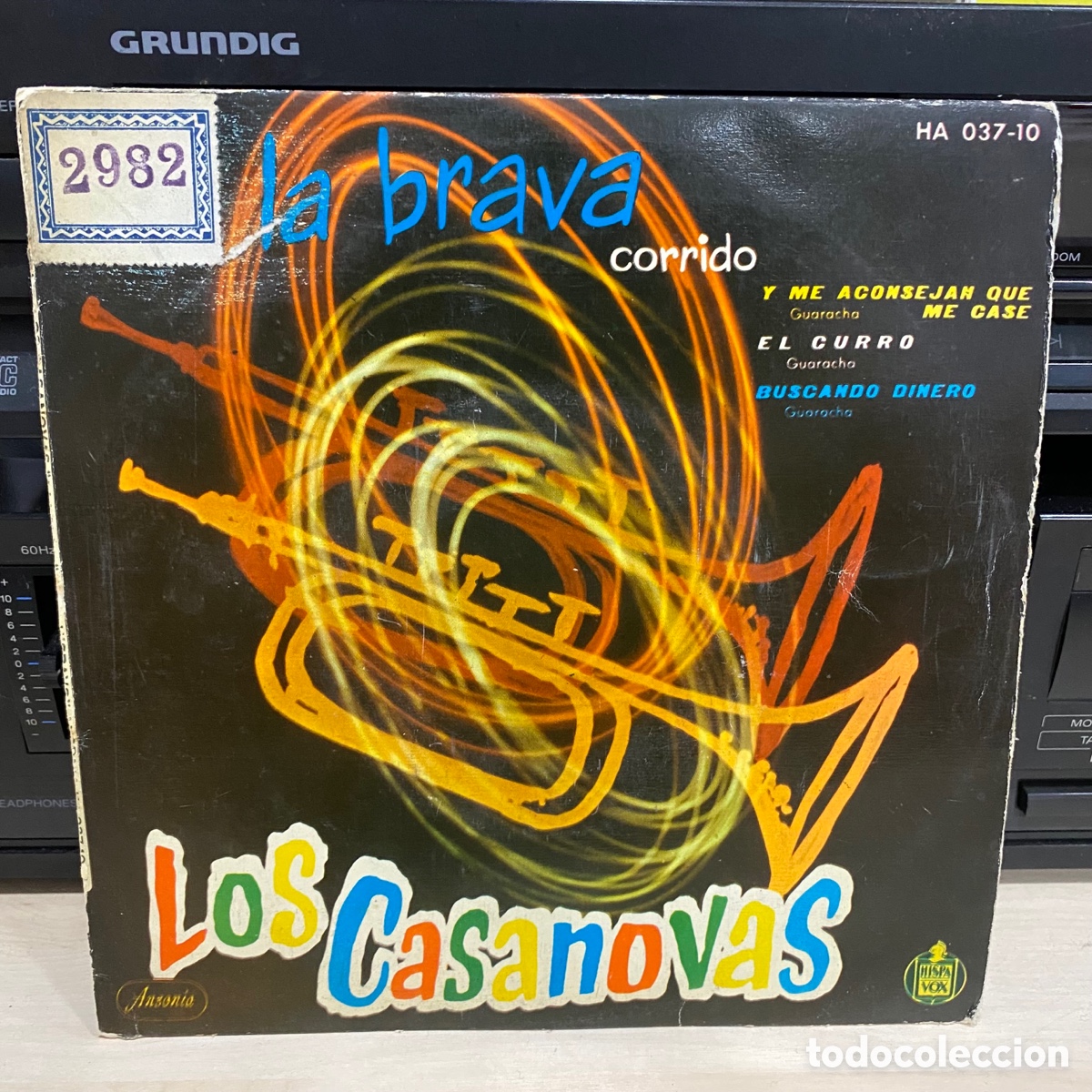 Discos de vinilo: Los Casanovas - A La Brava (7&rdquo;, EP) - Foto 1