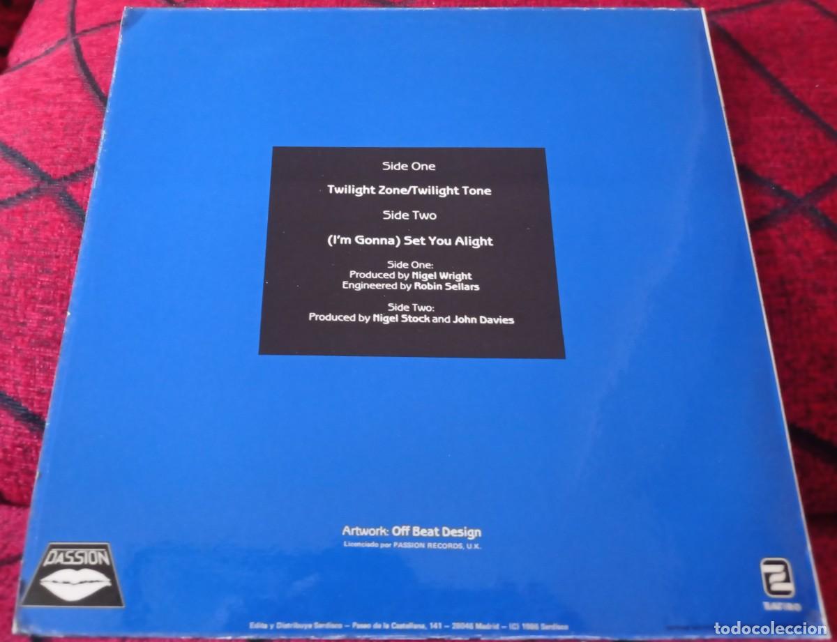 Discos de vinilo: VENUS ** Twilight Zone ** 1986 MAXI SINGLE VINILO - Foto 2