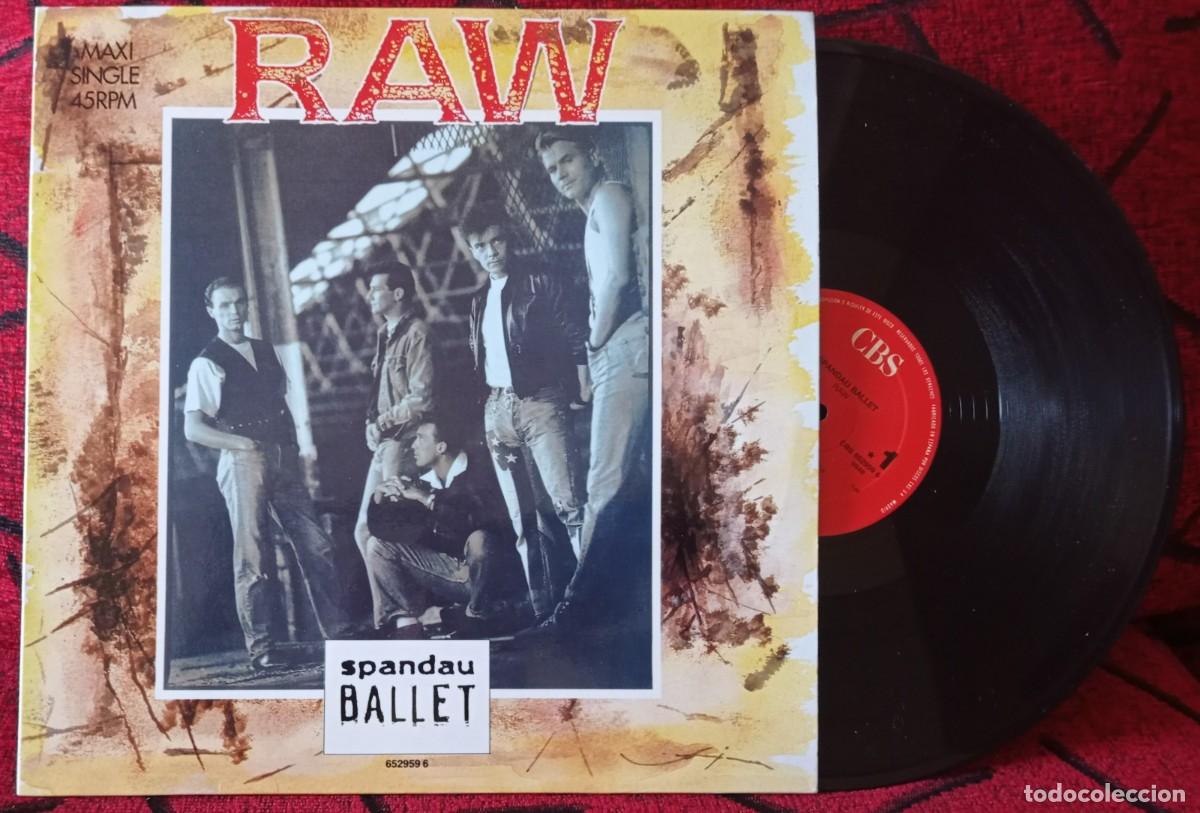 Discos de vinilo: SPANDAU BALLET ** Raw ** 1988 MAXI SINGLE VINILO - Foto 1