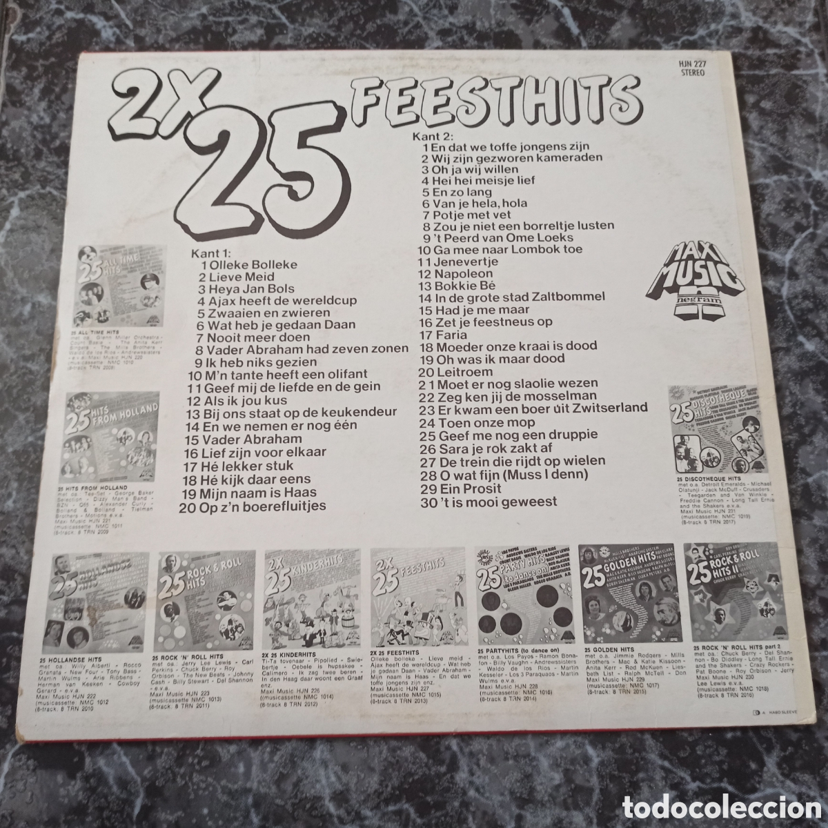 Discos de vinilo: 2 X 25 Feesthits (LP) - Foto 2