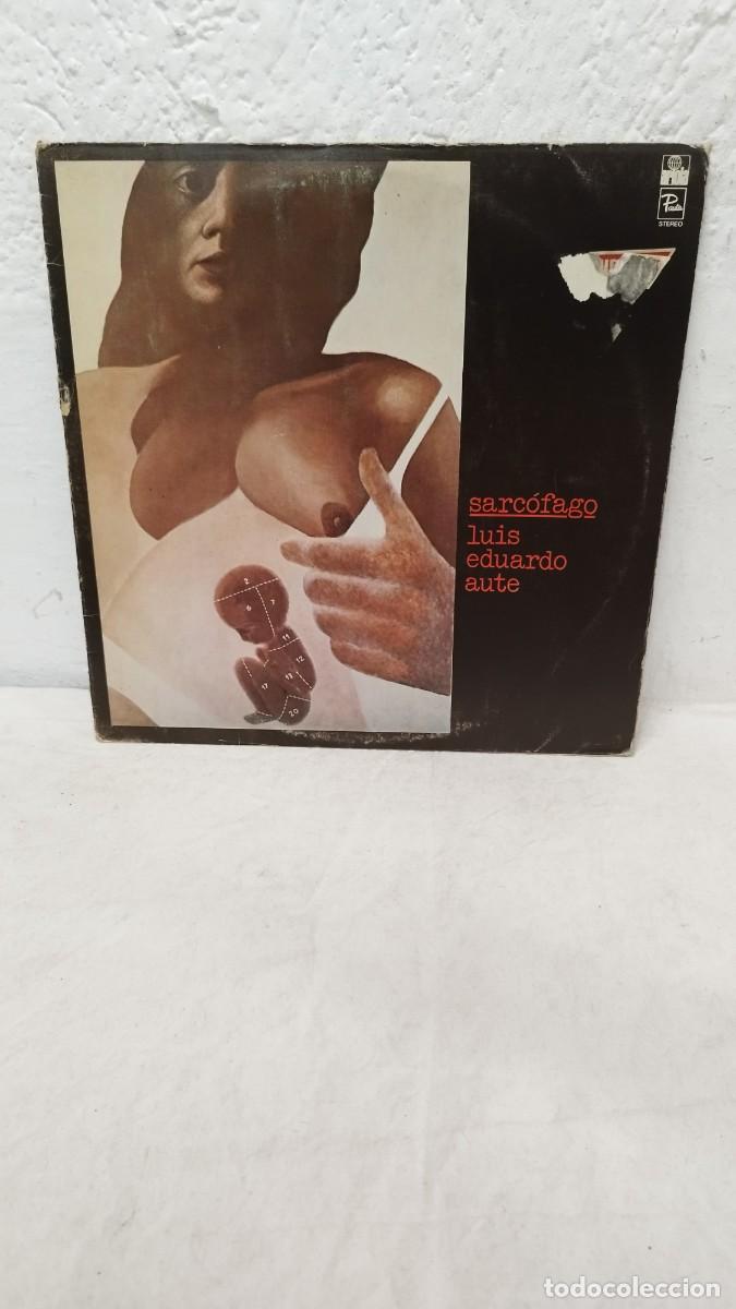 Discos de vinilo: LUIS EDUARDO AUTE - SARCOFAGO - VINILO LP - - Foto 1