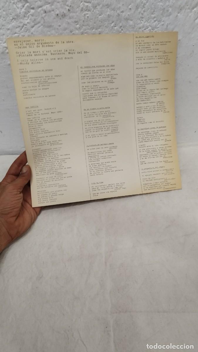 Discos de vinilo: LUIS EDUARDO AUTE - SARCOFAGO - VINILO LP - - Foto 4