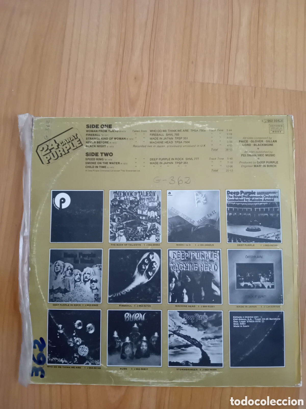 Discos de vinilo: DEEP PURPLE. 24 CARAT - Foto 2