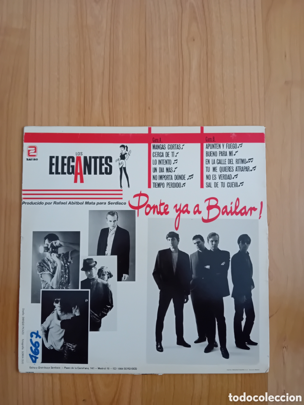 Discos de vinilo: LOS ELEGANTES. PONTE YA A BAILAR - Foto 2