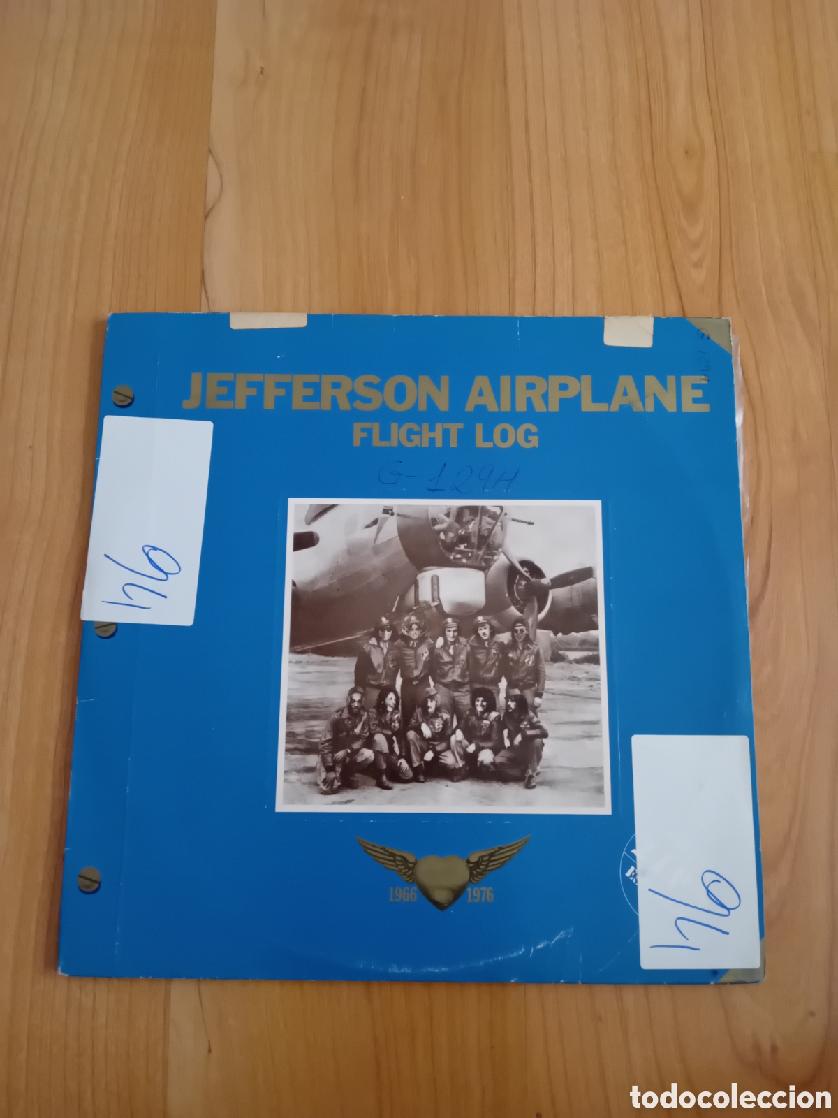 Discos de vinilo: JEFFERSON AIRPLANE. FLIGHT LOG. DOBLE LP - Foto 1