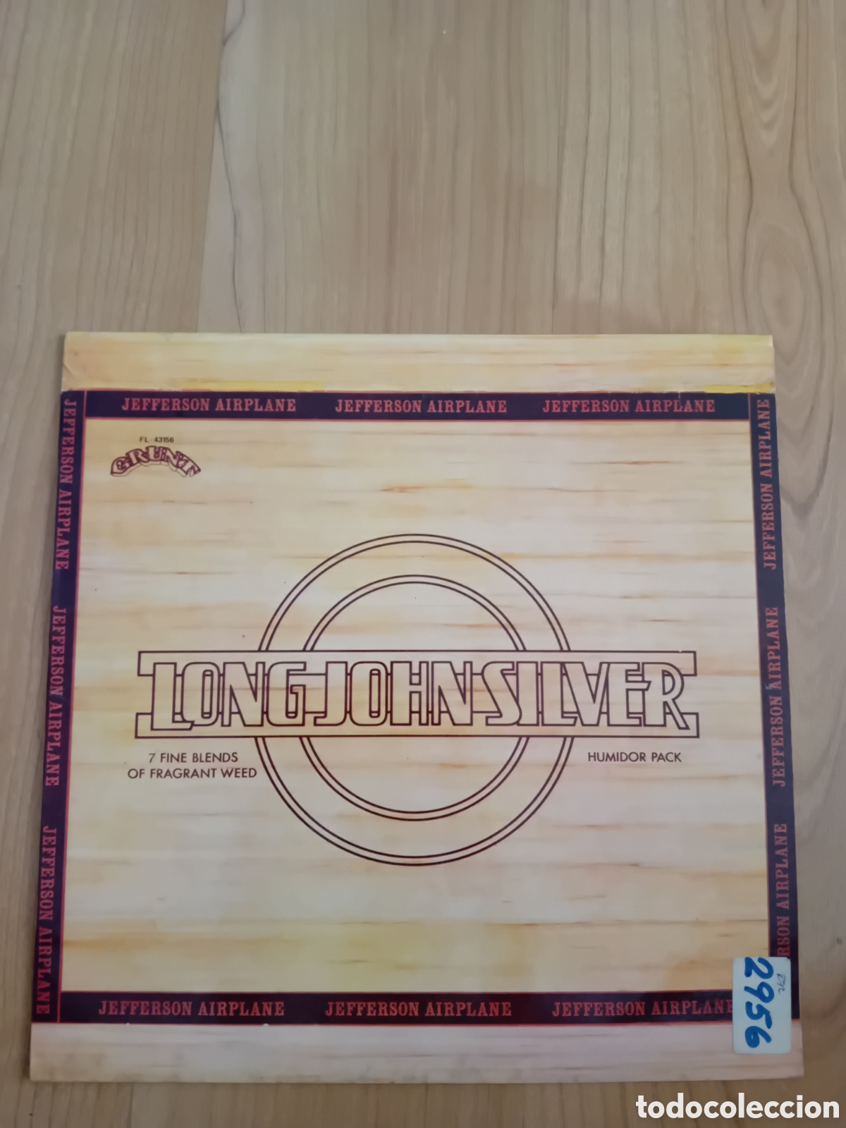 Discos de vinilo: JEFFERSON AIRPLANE. LONG JOHN SILVER - Foto 1