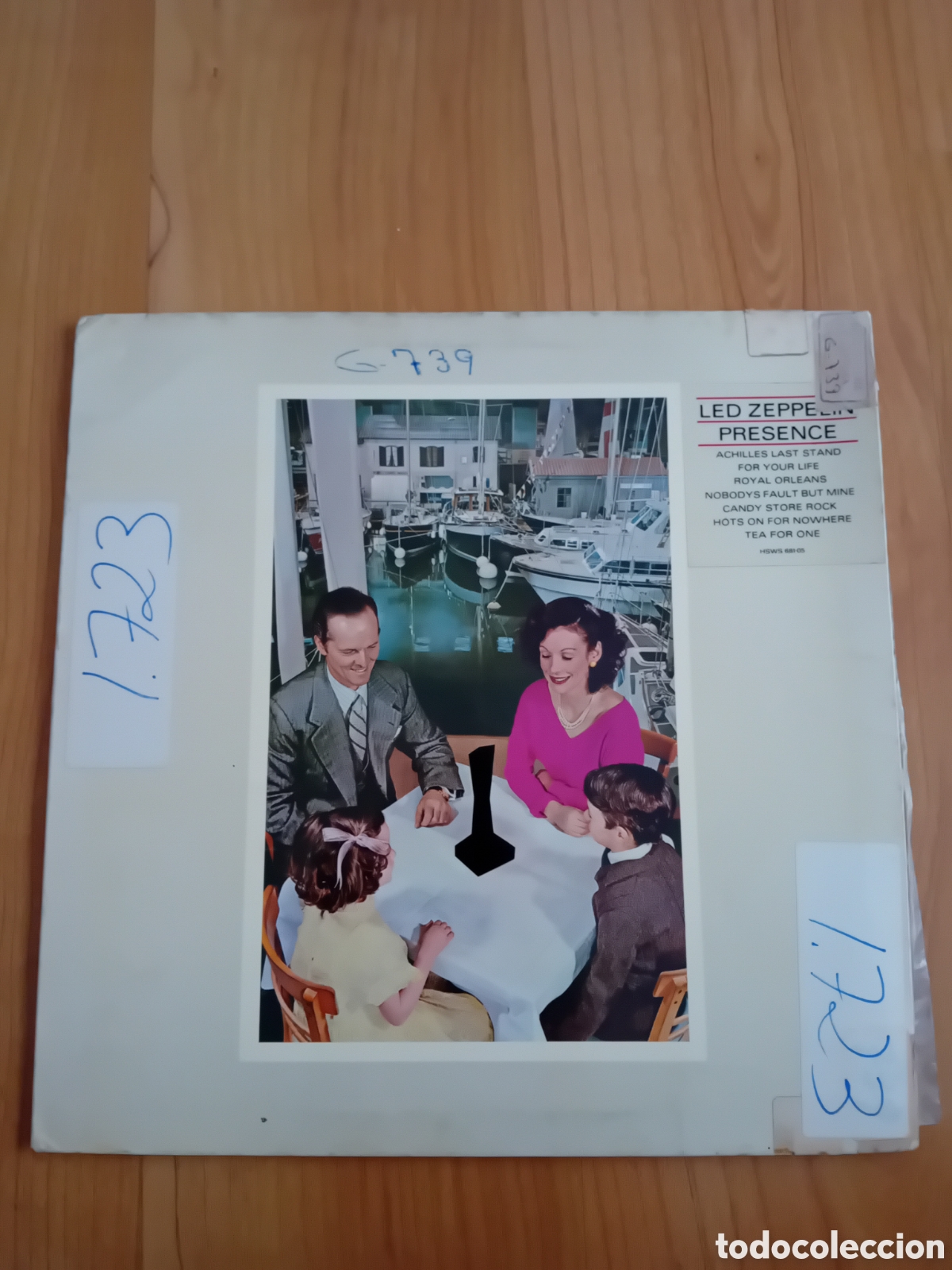 Discos de vinilo: LED ZEPPELIN. PRESENCE - Foto 1