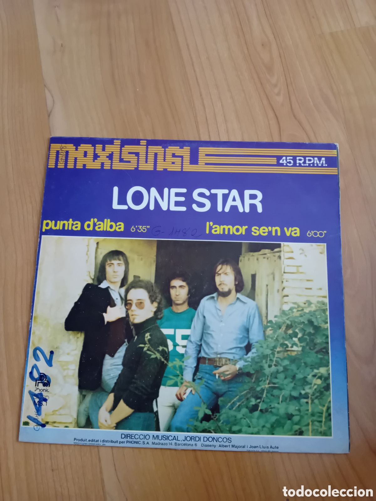 Discos de vinilo: LONE STAR. PUNTA DALBA. LAMOR SEN VA - Foto 2