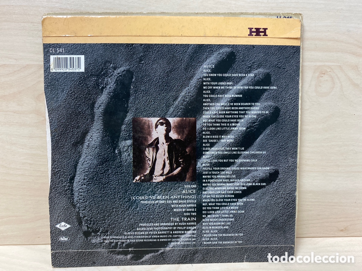 Discos de vinilo: Hugh Harris - Alice (7&rdquo;) - Foto 2