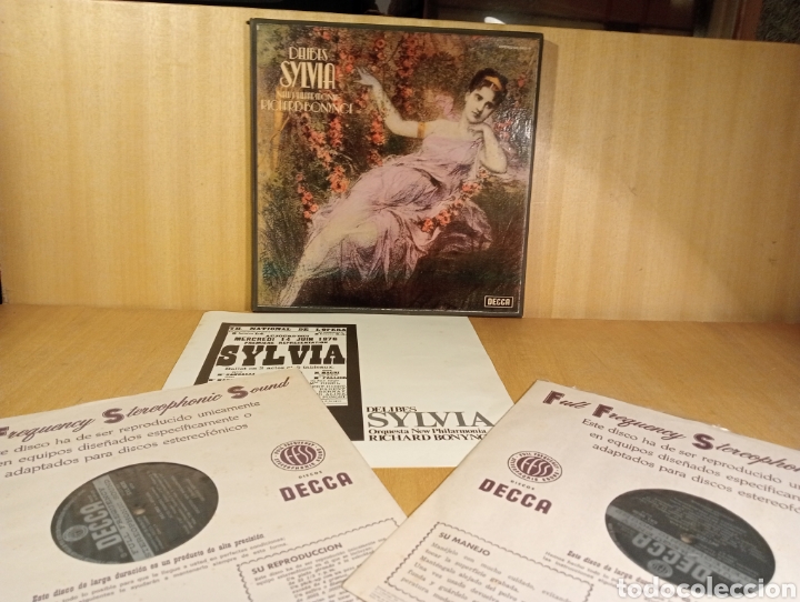 Discos de vinilo: Delibes . Sylvia. 2 Lps. A&ntilde;o 1975. - Foto 1