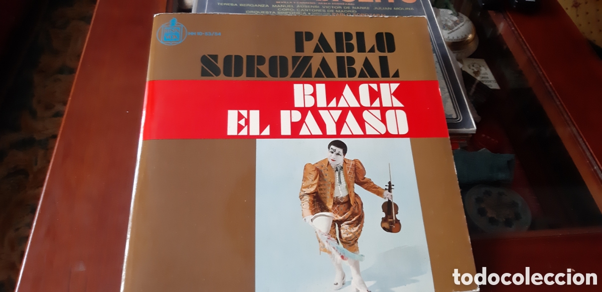 Discos de vinilo: Black el payaso. Pablo Sorozabal - Foto 1