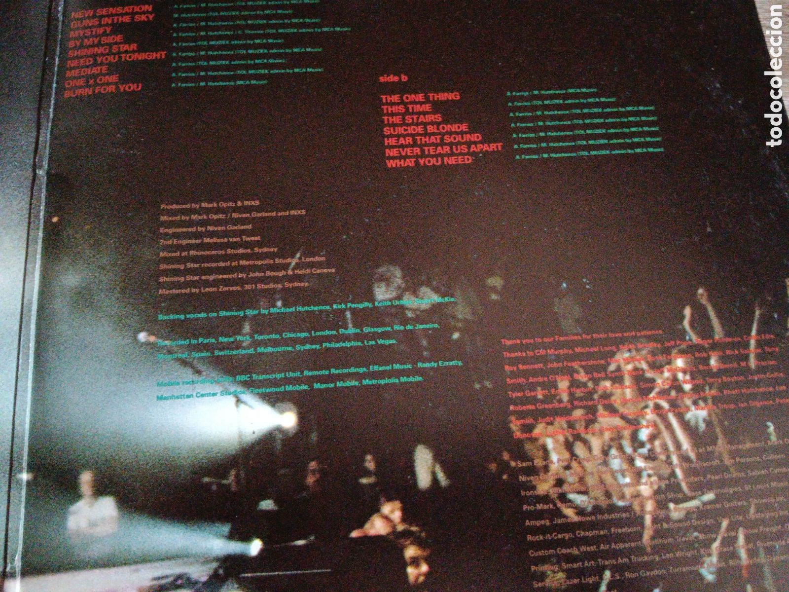Discos de vinilo: Lp INXS Live baby live - Foto 2
