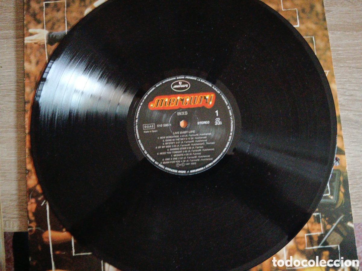 Discos de vinilo: Lp INXS Live baby live - Foto 5