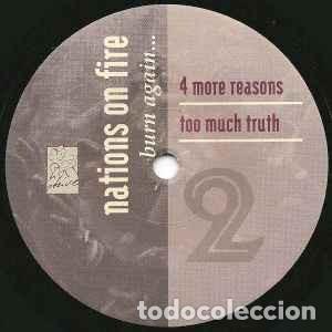 Discos de vinilo: Nations On Fire &lrm;&ndash; Burn Again... - 2x7&rdquo; - Strive Records &lrm;&ndash; STR-05 (1992) - Foto 6