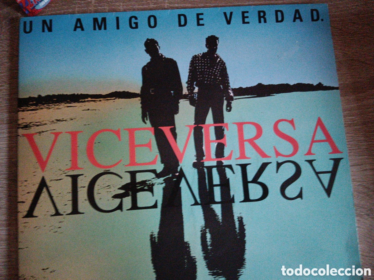 Discos de vinilo: Lp Viceversa Un amigo de verdad - Foto 1