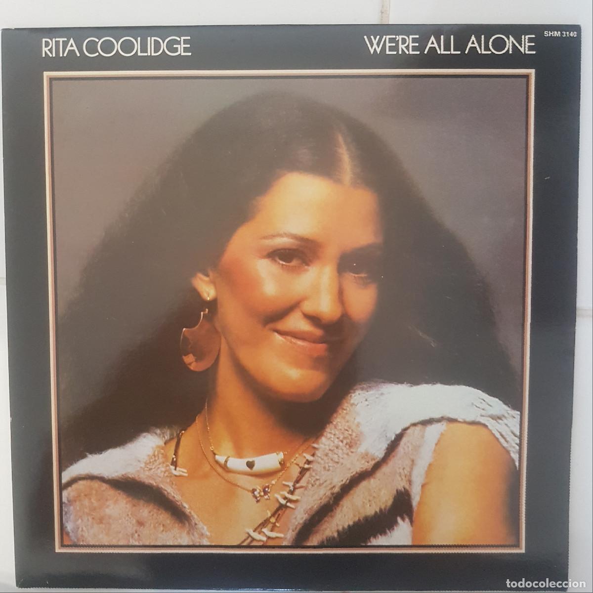 Discos de vinilo: RITA COOLIDGE. WERE ALL ALONE - Foto 1
