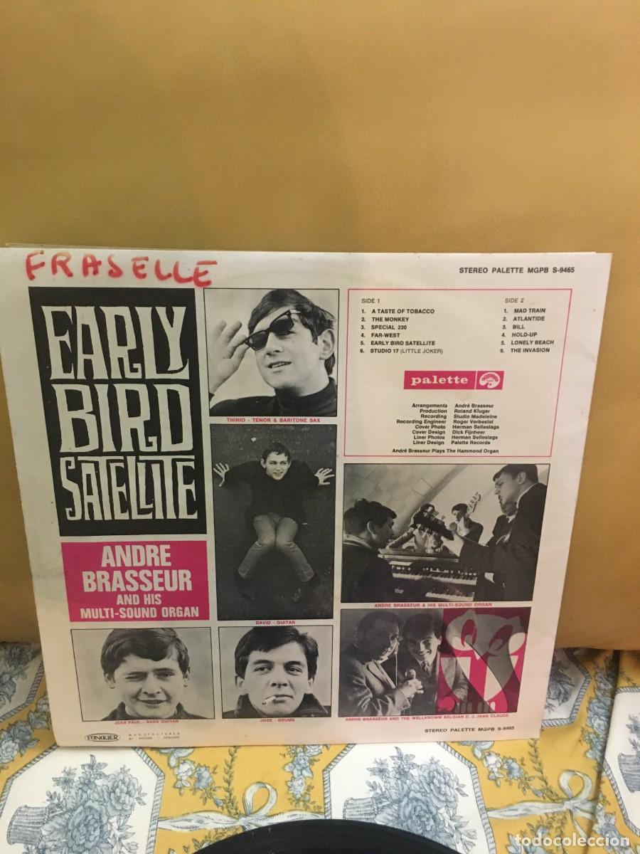 Discos de vinilo: Andr&eacute; Brasseur &lrm;&ndash; Early Bird Satellite - Foto 2