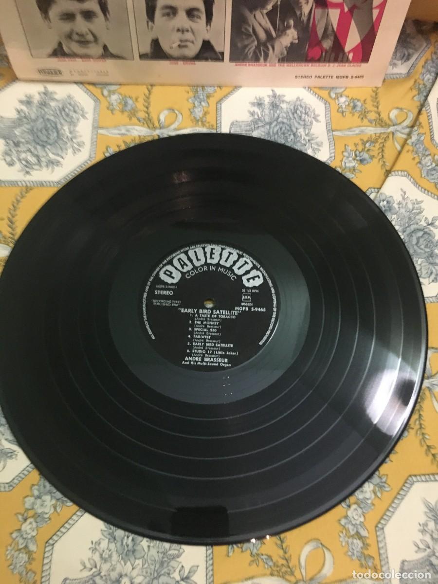 Discos de vinilo: Andr&eacute; Brasseur &lrm;&ndash; Early Bird Satellite - Foto 3
