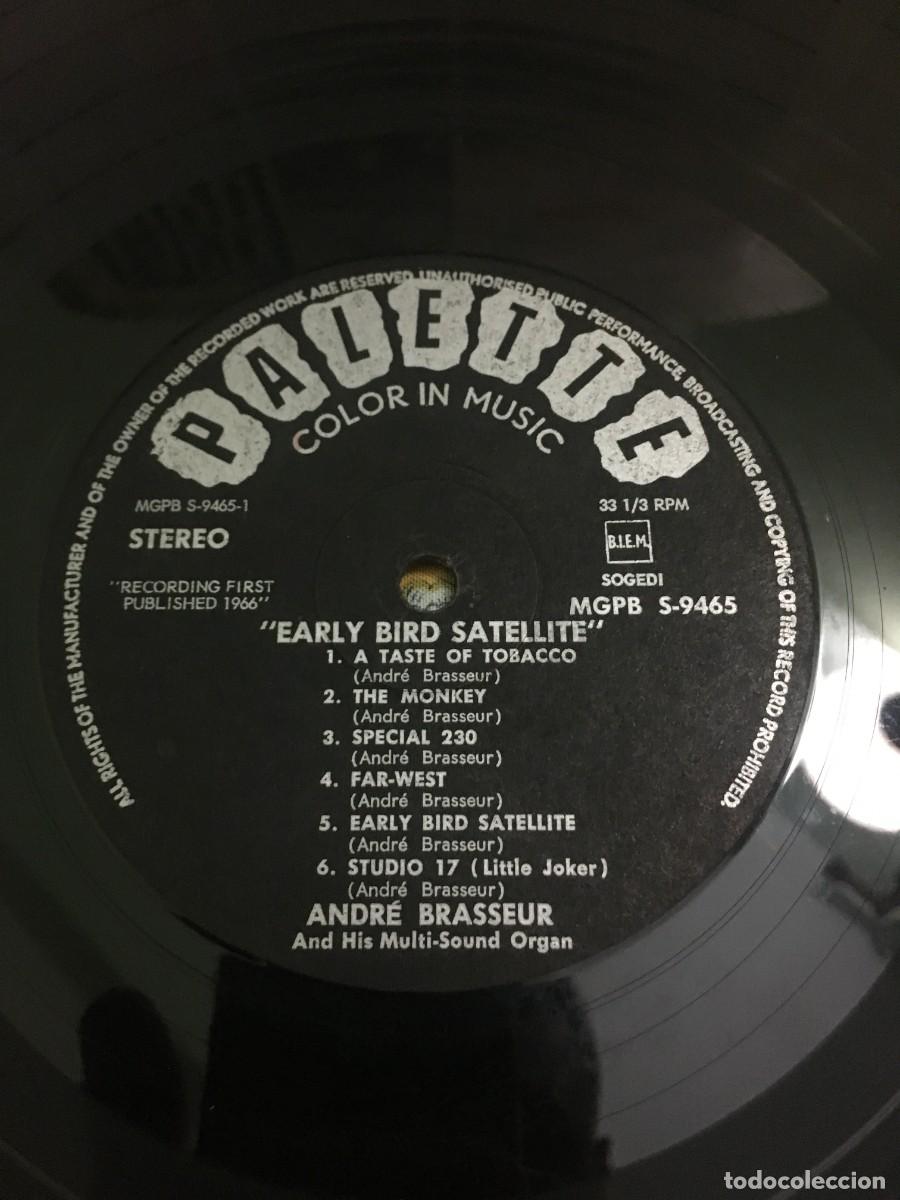 Discos de vinilo: Andr&eacute; Brasseur &lrm;&ndash; Early Bird Satellite - Foto 4
