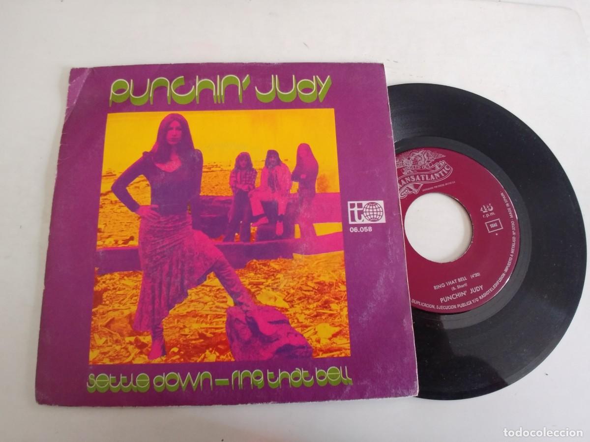 Discos de vinilo: PUNCHIN JUDY -SINGLE SETTLE DOWN - Foto 1