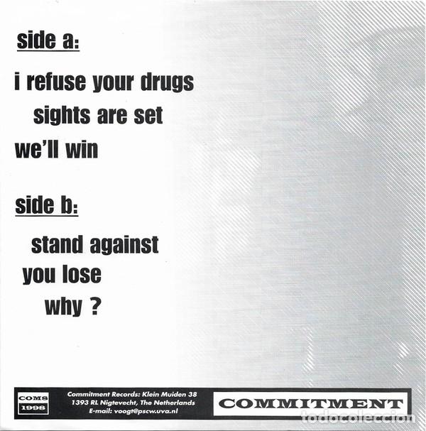 Discos de vinilo: One X More &lrm;&ndash; One X More - 7&rdquo; - Commitment Records &lrm;&ndash; COM8 (1998) - Foto 2