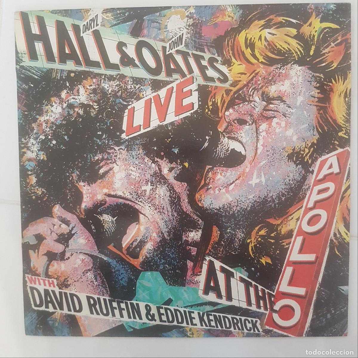 Discos de vinilo: HALL AND OATES. LIVE AT THE APOLLO - Foto 1