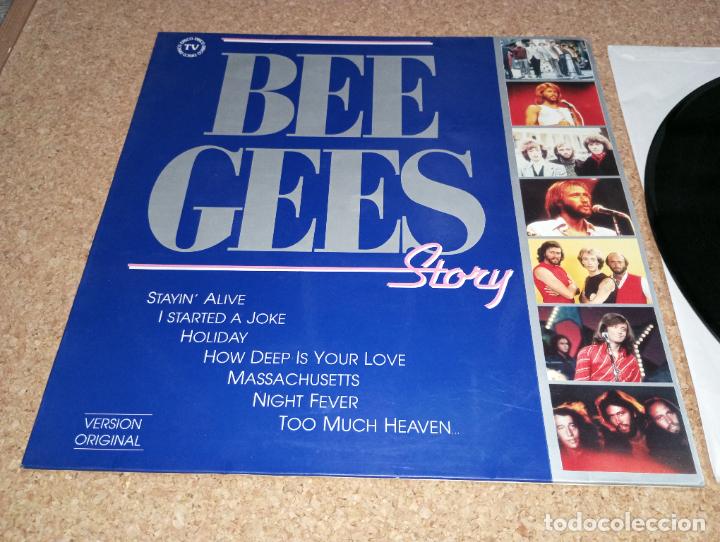 Discos de vinilo: Disco vinilo Bee Gees Story - Foto 2