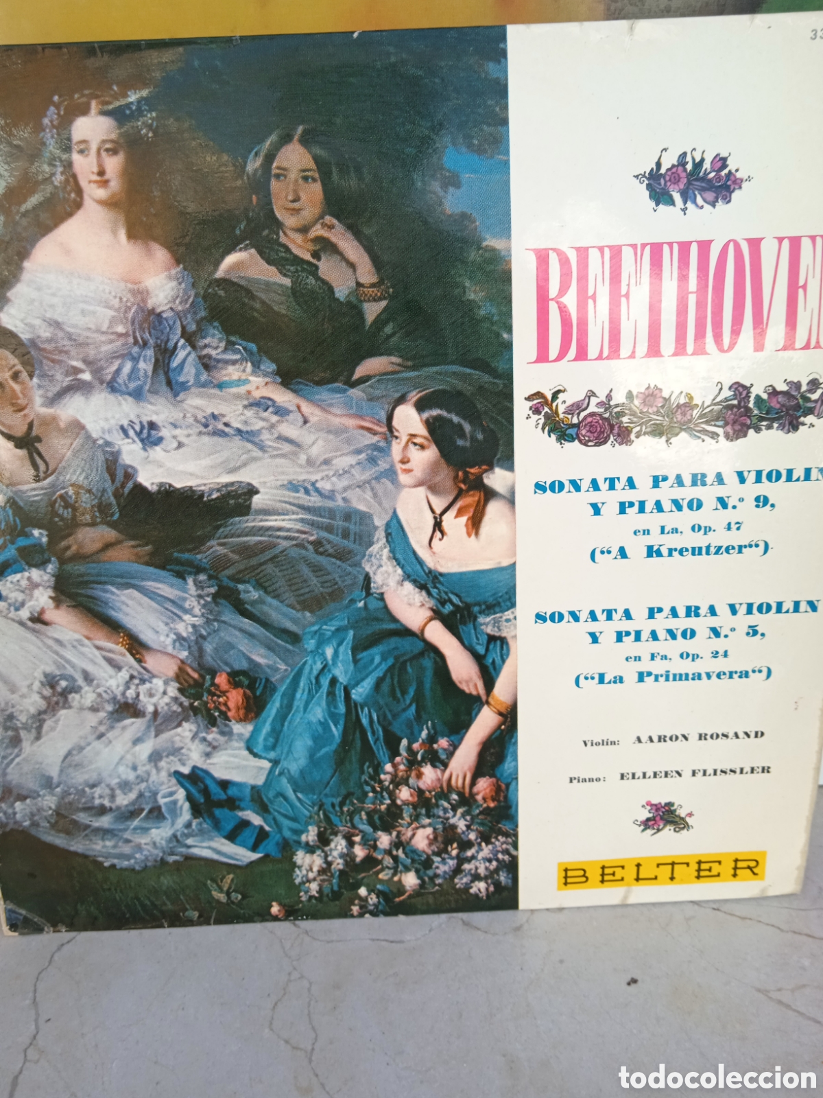 Discos de vinilo: Beethoven - sonata para violin - Foto 1
