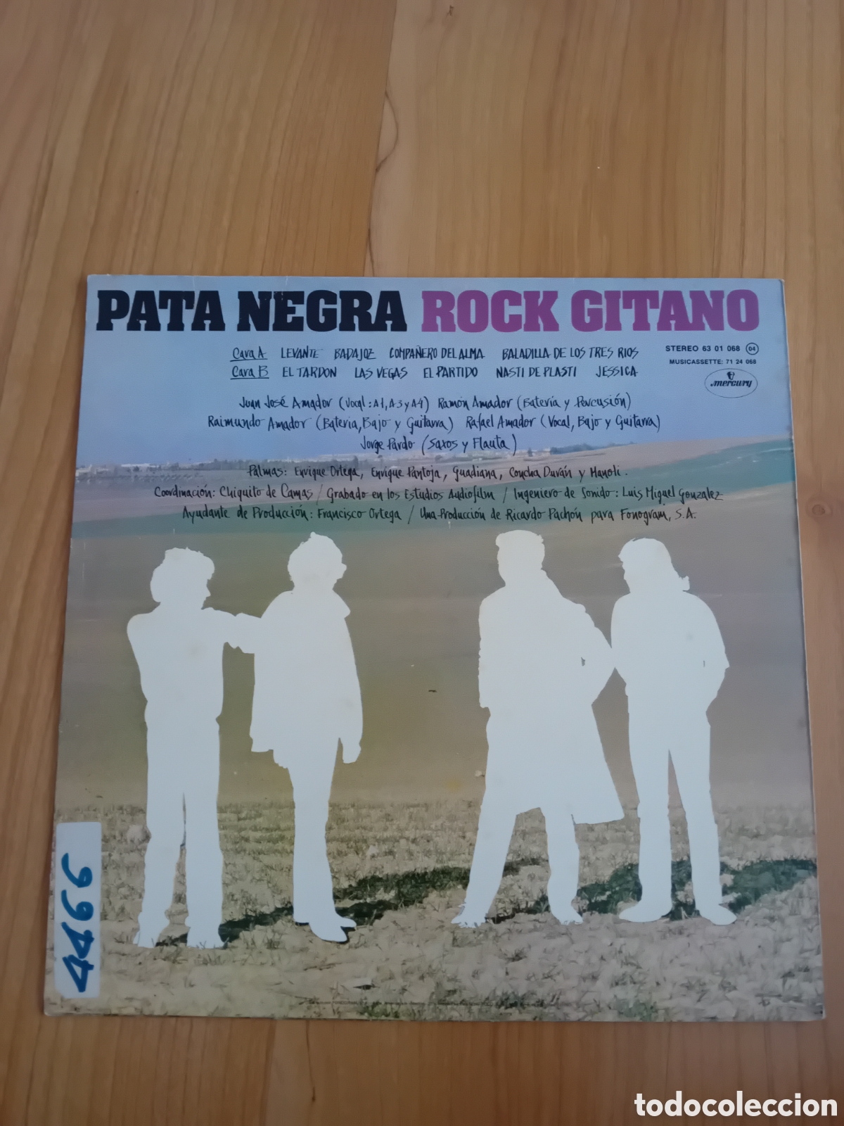 Discos de vinilo: PATA NEGRA. ROCK GITANO - Foto 2