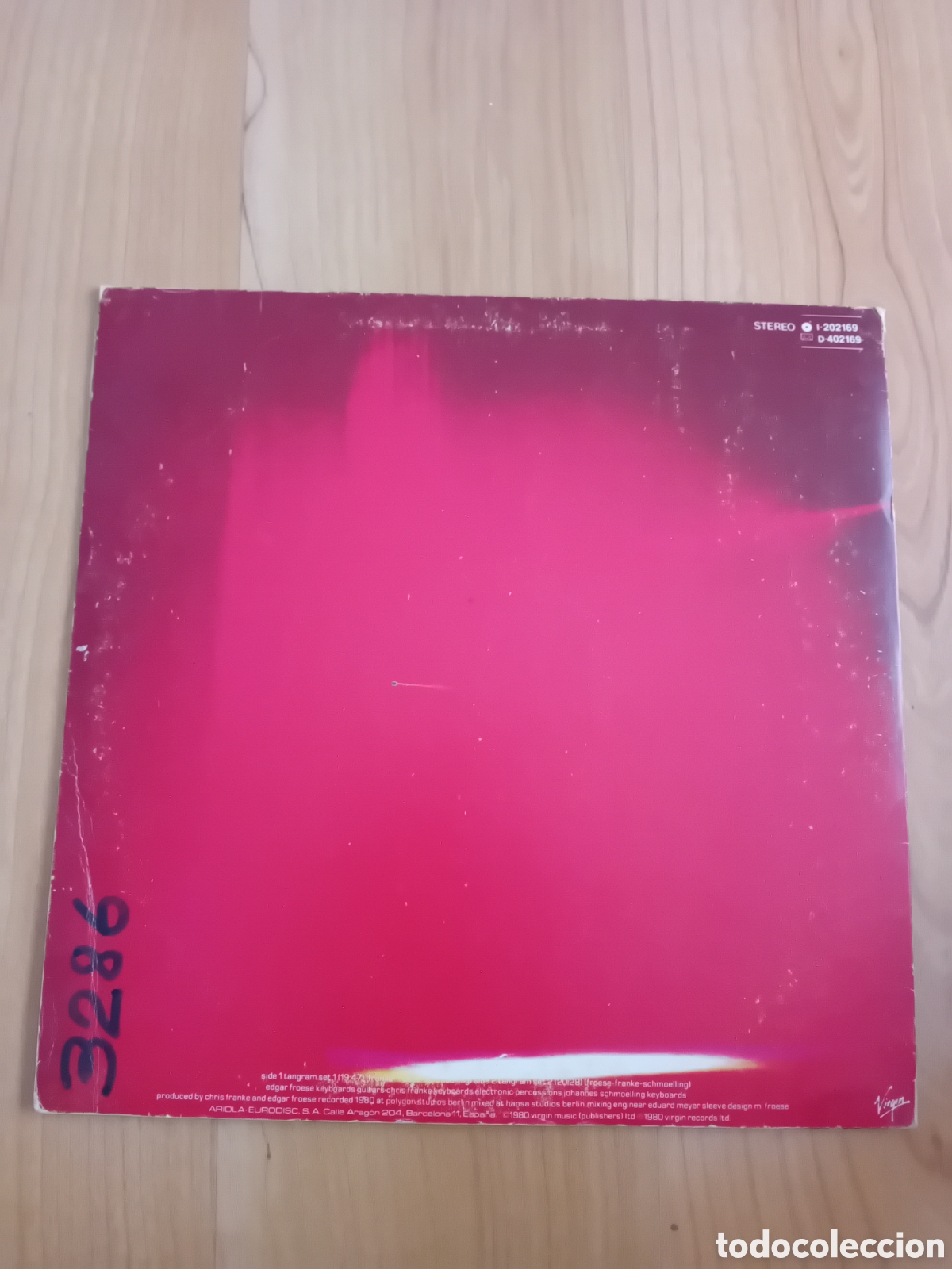 Discos de vinilo: TANGERINE DREAM. TANGRAM - Foto 2