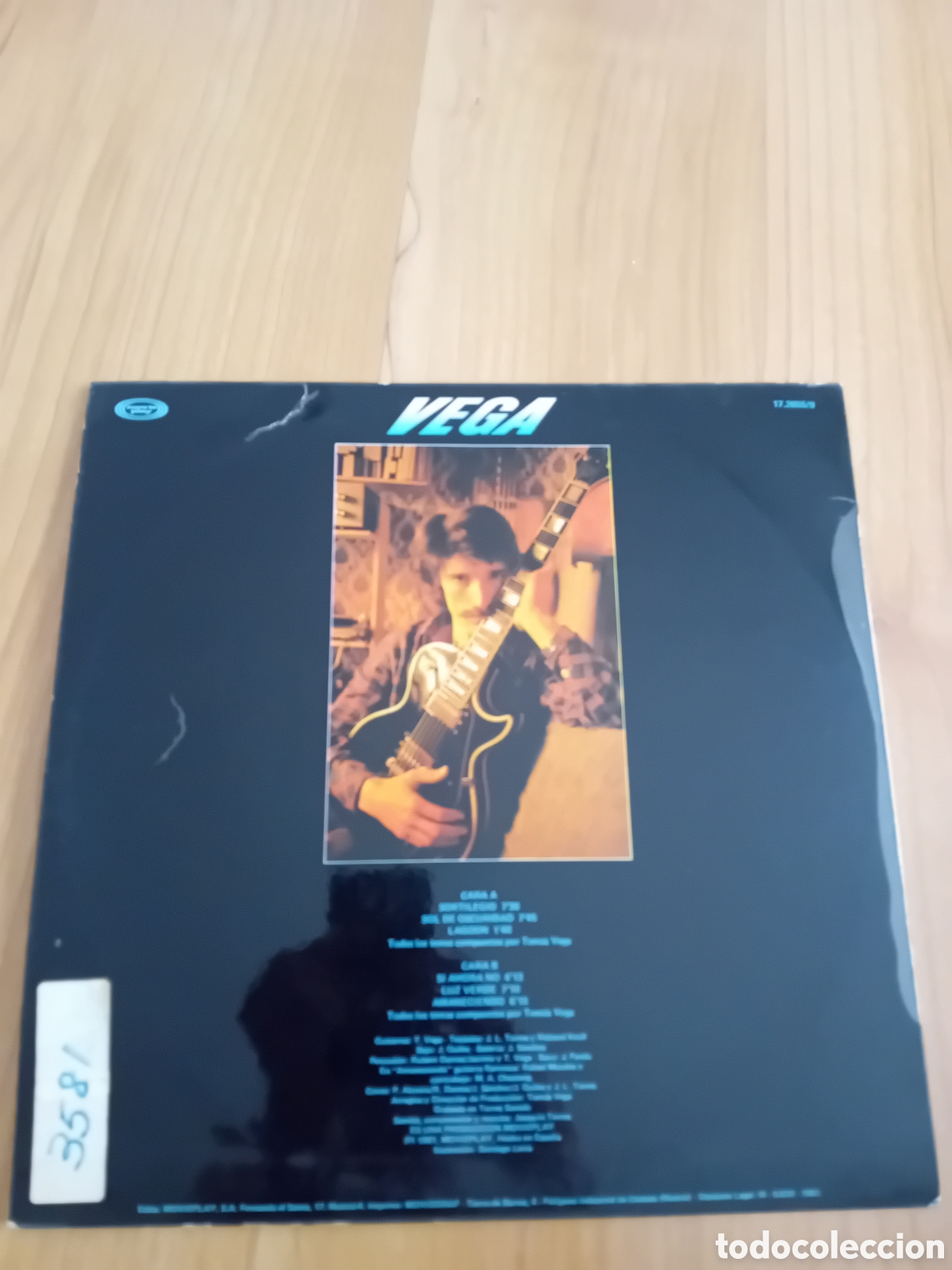 Discos de vinilo: VEGA. SOL DE OSCURIDAD - Foto 2