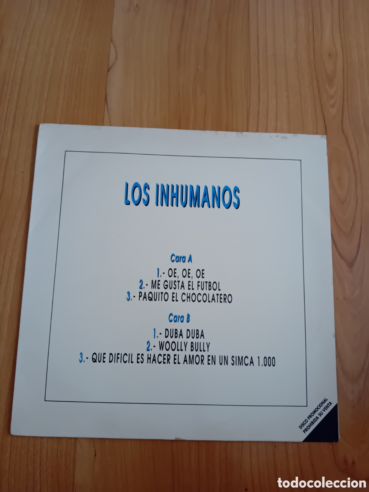 Discos de vinilo: LOS INHUMANOS - Foto 1