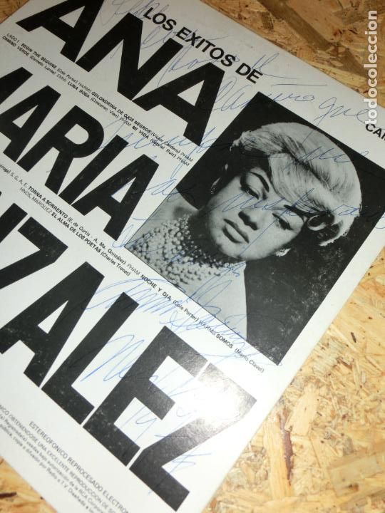 Discos de vinilo: ANA MARIA GONZALEZ - LOS EXITOS DE... (MEXICO) (FIRMADO) - Foto 3