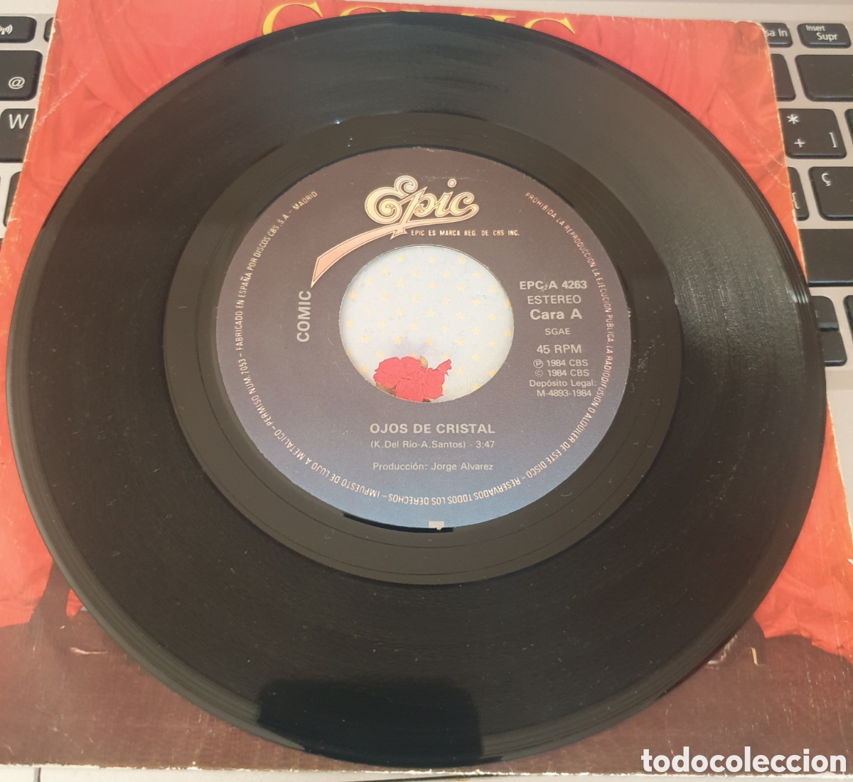Discos de vinilo: Comic - ojos de cristal - Foto 2