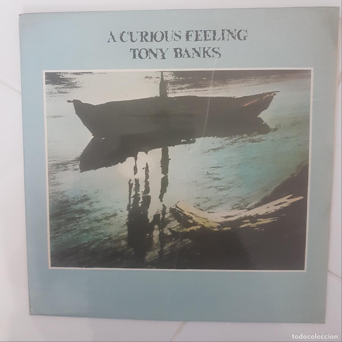 Discos de vinilo: TONY BANKS. GENESIS. A CURIOUS FEELING - Foto 1