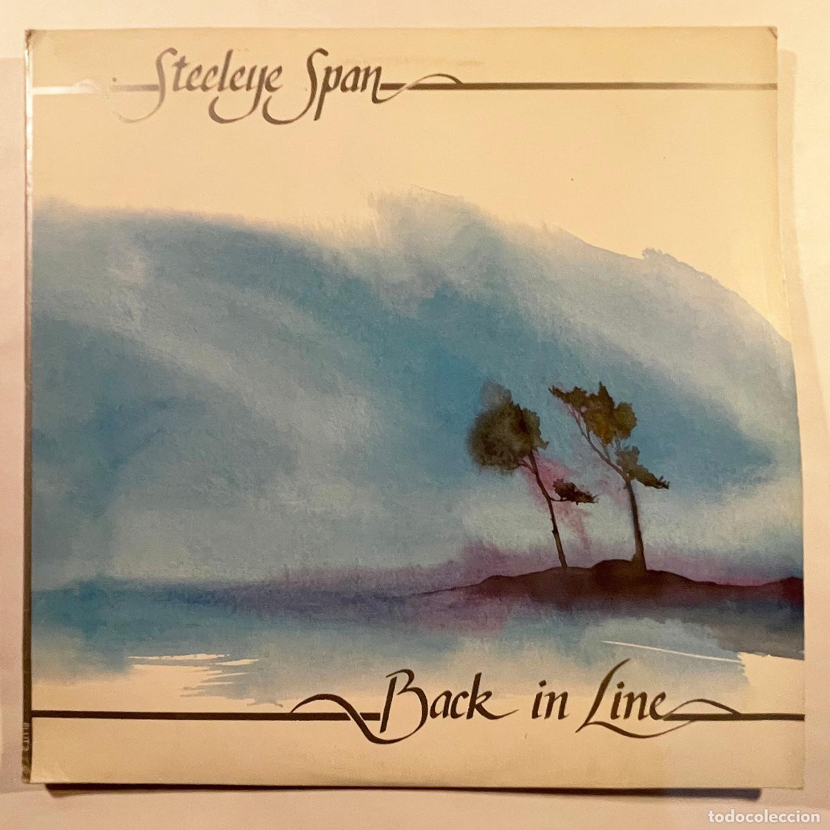 Discos de vinilo: STEELEYE SPAN BACK IN LINE (FLUTTERBY LP 1986) ENGLAND - Foto 1
